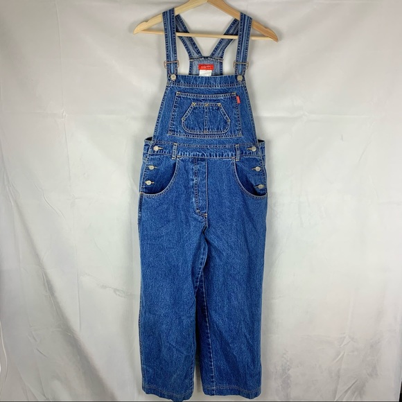 Esprit Denim - VINTAGE EPSRIT denim wide leg overalls SZ Med